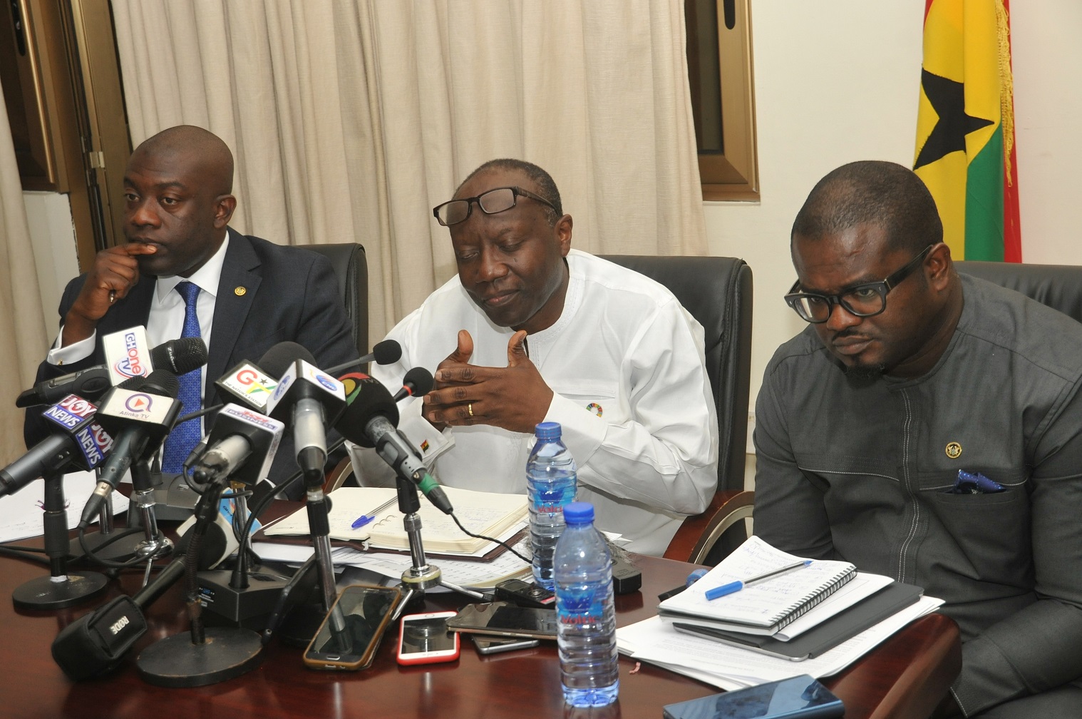 Finance Minister Engages Journalists on Performance of the Economy